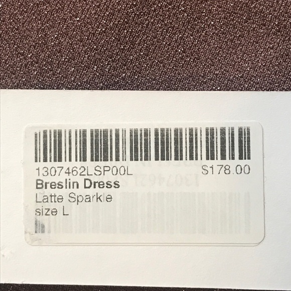 NWT reformation latte shimmery Breslin knit dress - Picture 6 of 8